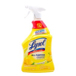 29108 - Lysol All Purpose Cleaner. Lemon Breeze Scent - 32 fl. oz. 3016584 - BOX: 12 Units