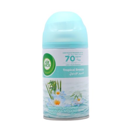 29439 - Air Wick Freshmatic Refill Tropical Breeze. 6/250ml. - BOX: 6 Units