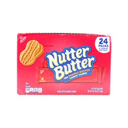 30294 - Nutter Butter The Peanut Butter - 13.6 oz. (24 Packs) - BOX: 24 Pgks