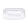 26856 - PT-17S- Pet Plastic Clear Meat Tray - 8.30"X4.50"X0.65" 500pcs - BOX: 500pcs