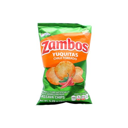 28474 - Zambos Yuquitas Chile Toreado Chips - 5.29 oz ( Case of 24 ) - BOX: 24 Units