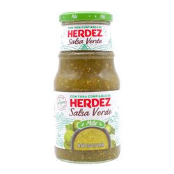 28480 - Herdez Rosted Salsa Verde (Medium) - 15.7oz (12 Pack) - BOX: 12 Units