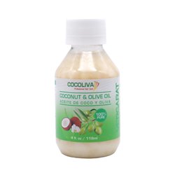 28485 - Vergarat Coconut & Olive (Aceite De Coco/Oliva) Oil, 4 fl. oz. - BOX: 24 Units