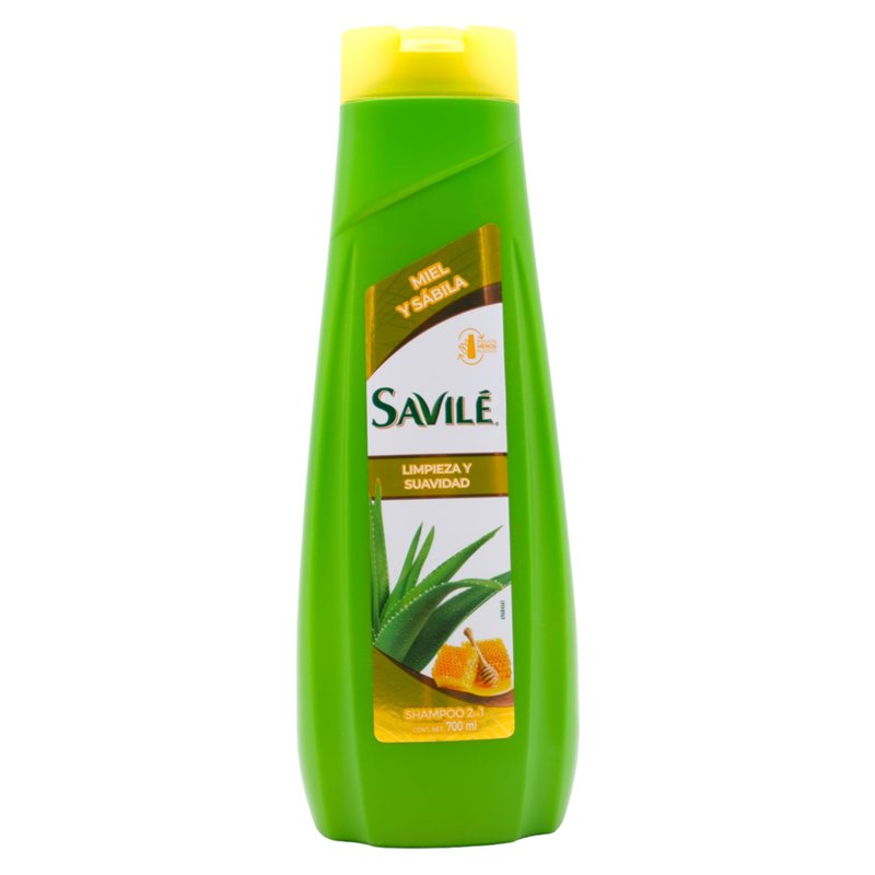 29077 - Savile Shampoo 2 En 1, Miel & Sabila - 12/700ml - BOX: 12 Units