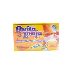 29109 - Te Quita Lonja Jengibre + Piña + Alcachofa 90 g - BOX: 
