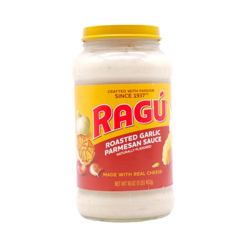 29331 - Ragú Rosted Garlic Parmesan Pasta Sauce - 16 oz. (12 Pack) - BOX: 12 Units