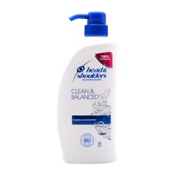 29499 - H&S Shampoo Clean & Balanced - 24 fl. oz. (720ml) - BOX: 12 Units