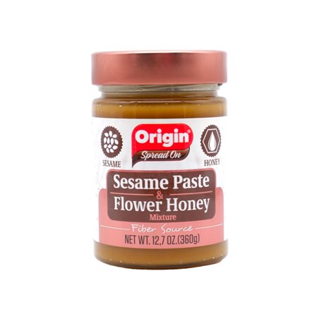 29507 - Origin Sprea On Sesame Paste & Flower Honey  - 12/12.7 fl. oz. - BOX: 12 Units