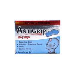 29871 - AntiGrip Tos y Gripe -  8 capsulas Gel - BOX: 24