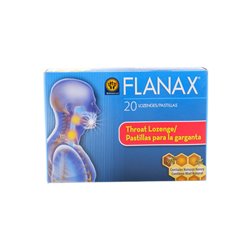 30064 - Flanax Throat Drpos Lozenge - 20ct - BOX: 12 Units
