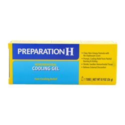 30134 - Preparation H Hemorrhoide Cooling Gel Ointment  - 0.9 oz - BOX: 12 Units
