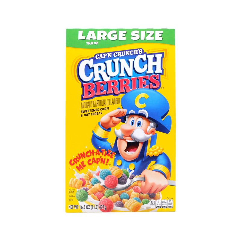 30190 - Cap'n Crunch Berry - 16.8 oz. (Case of 12) - BOX: 12