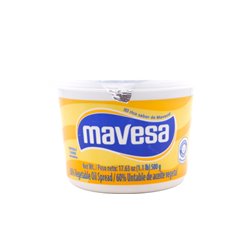 30206 - Mavesa Margarina. 12/17.63oz. (Case Of 12) - BOX: 12 Units