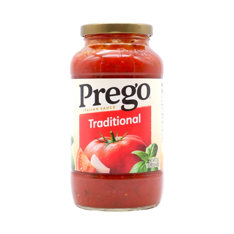 30229 - Prego Traditional Pasta Sauce - 24 oz. (6 Pack) - BOX: 6