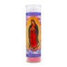30239 - Candle Virgen Guadalupe Pink  - (Case of 12). - BOX: 12 Units