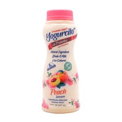 30301 - Yogurcito Peach Yougurt - 7.6 fl. oz. (12 Pack) - BOX: 12 Units