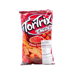 30380 - Tortrix Tacos. Salsa Criolla Corn Chips. 6oz (180g). (Case Of 24) - BOX: 24
