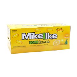 24871 - Mike & Ike Sour Lemon - 24ct - BOX: 16 Pkg