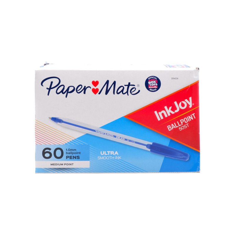 26491 - Papermate Pen, Blue - 60ct - BOX: 