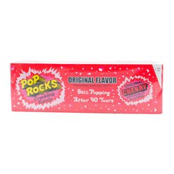 26698 - Pop Rocks Bubble Gum (Crackling Gum) - 24ct - BOX: 20 Pkg