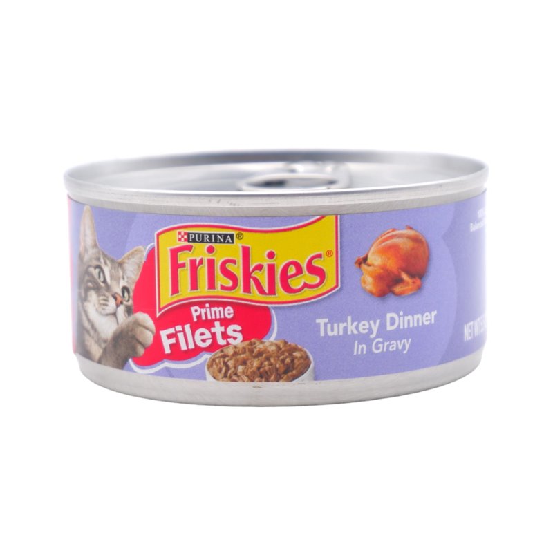 26759 - Friskies Cat Food Treasures Prime Filets  with Turkey In Gravy , 5 oz. - (24 Cans) - BOX: 24