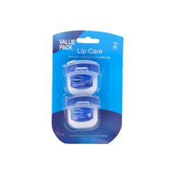 28058 - Vaseline Lip Care Value Pack, 2ct. (Pack of 12) - BOX: 12 Units