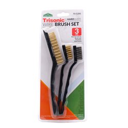 29152 - Trisonic Wire Brush - 3 Pieces (TS-G281) - BOX: 