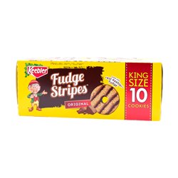 29575 - Keebler Fudge Stripes Original Cookies - 10ct - BOX: 8 Pkg