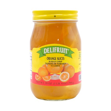 30119 - Delifruit Orange Slices  Amilbar - 20 oz. - BOX: 12 Units