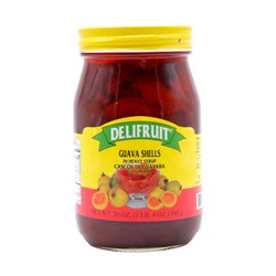 30123 - Delifruit Guava Shells Amilbar - 20 oz. - BOX: 12 Units