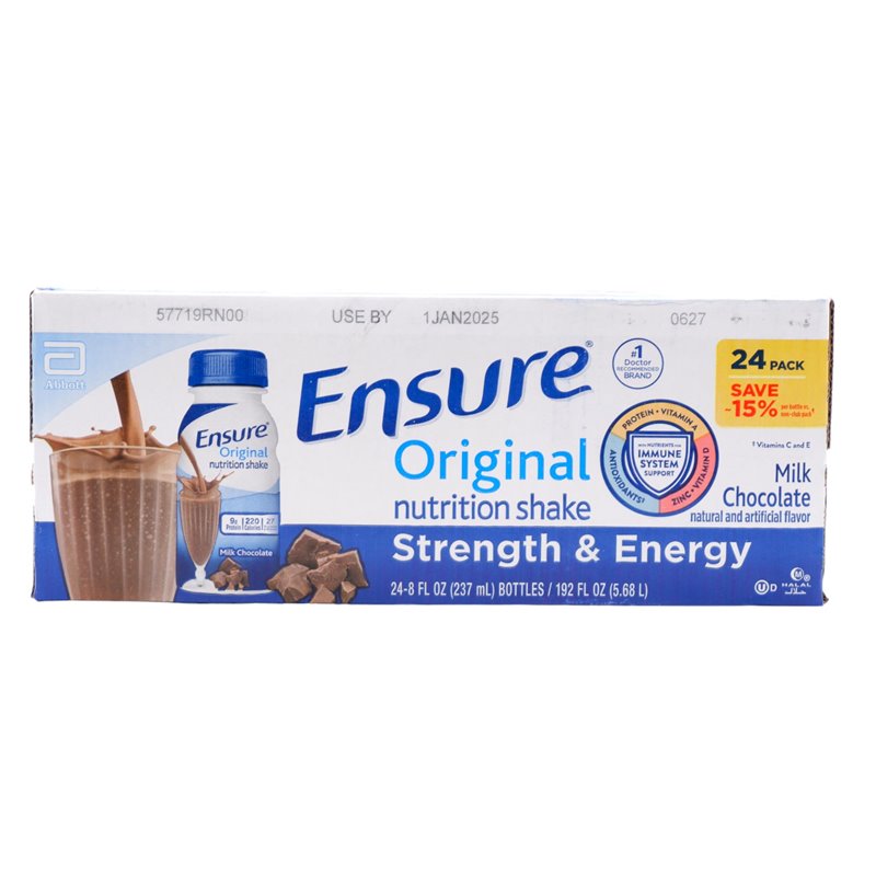 30151 - Ensure Milk Chocolate, 8 fl. oz. - (24 Pack) - BOX: 24 Units