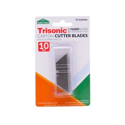 30309 - Trisonic  Carton Cutters Blades - 10 Pcs (TS-G265AA) - BOX: 24 pcs