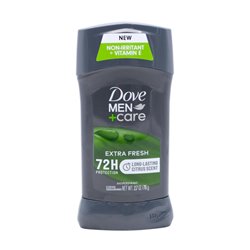 30390 - Dove Deodorant Men + Extra Fresh - 12/2.7 oz - BOX: 12 Units