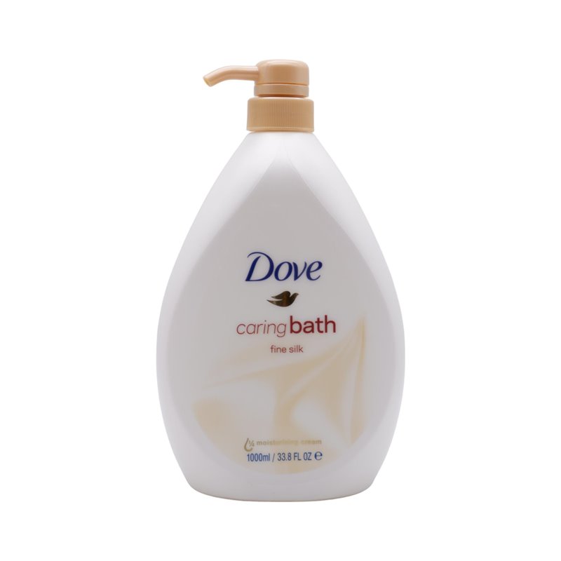 30394 - Dove Body Wash Fine Silk With Pump - 12/33.8 fl. oz (1L) - BOX: 12 Units
