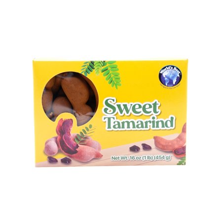 30410 - Tamarind Sweet (Dulce) . 16ct/454g (16oz) (Case Of 16) - BOX: 16 Pkg