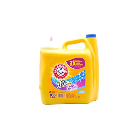 30438 - ARM & Hammer Liquid Detergent, Oxi Clean. Odor Blasters  - 138 fl. oz. (Case of 2) - BOX: 2  Units
