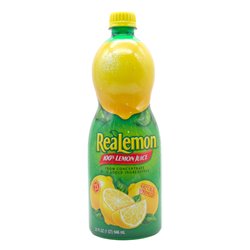 26623 - RealLemon Juice - 32 fl. oz. (Case of 12) - BOX: 12