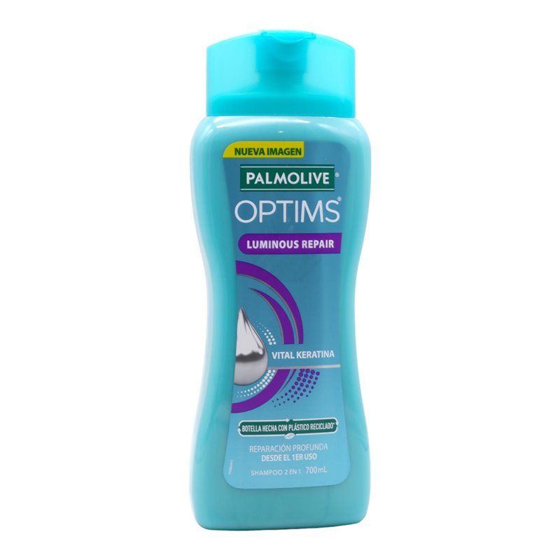 29052 - Palmolive Optimus Luminous Repair Shampoo 700ml - BOX: 12 Units