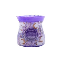 30383 - Crystal Beads Air Freshener, Lavender & Cotton Flower - 14 oz. (Case Of 12) - BOX: 12 Units
