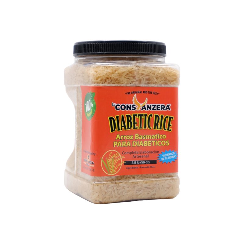 30415 - La Constanzera Basmati Rice (Diabetico)/(Jar) - 6/3.5 lb. (Case Of 6) - BOX: 6 Units