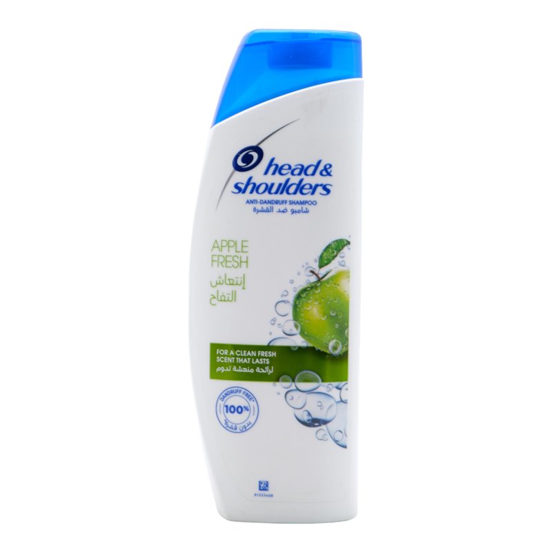 30417 - H&S Shampoo Apple Fresh - 13.5 fl. oz. (400ml) - BOX: 6 Units