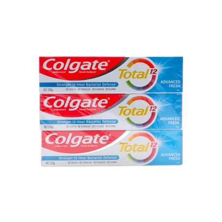 30420 - Colgate Toothpaste, Total Advance Fresh (12Hour Bacterial Defense) - 5.29 oz. (Case Of 72) - BOX: 72 Units