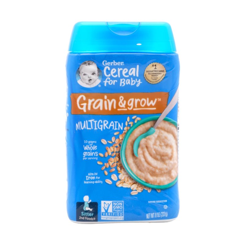 30468 - Gerber Cereal For Baby (Multigrain)  - 6/8oz (227g) - BOX: 6