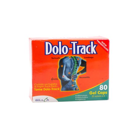 30496 - Dolo-Track Gel 80 Caps - BOX: 