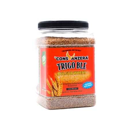 30501 - La Constanzera Bulgur Wheat (Jar) - 3 lbs. (Case of 6) - BOX: 6 Units
