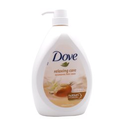 30506 - Dove Body Wash, Relaxing Care (Almond Cream & Hibiscus) - 12/33.8oz(1000ml) - BOX: 12 Units