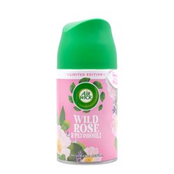 30520 - Air Wick Freshmatic Refill Can, Wild Rose & Patchouli 4/250ml (Case of 4) - BOX: 4Units