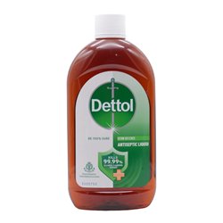 30525 - Dettol Liquid Antiseptic - 1Lt. (Case Of 16) - BOX: 16 Units