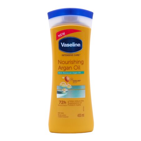 30537 - Vaseline Cream Nourshing Argan Oil - 400ml. - BOX: 6 Units