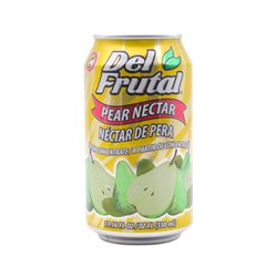 30549 - Del Frutal Pear Nectar - 24/11.16 fl. oz. - BOX: 24 Units